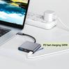 Adaptateur multiport USB-C vers HDMI - BEIJIYI - Multiport - HDMI 4K - USB 3.0 - Charge rapide USB-C PD