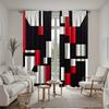 Geometric Pattern Design Drapes Decor Drapes Window Treatments For Bedroom Living Room Home Decoration Room Decor