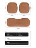 Bamboo Non-Slip Cooling Car Seat Cushion 