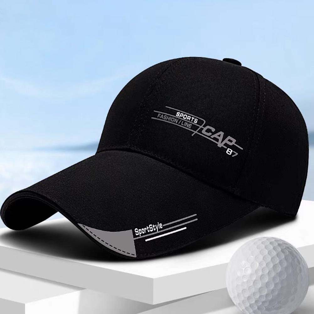 2024 Summer Brand For Men Sports Running Sweat Baseball Cap asual Fashion Outdoor Solid Color Sun for Men and Women Hat