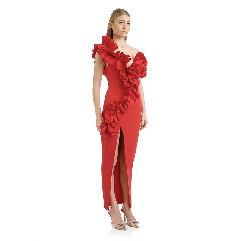 Annual Meeting Festive Bandage Evening Dress