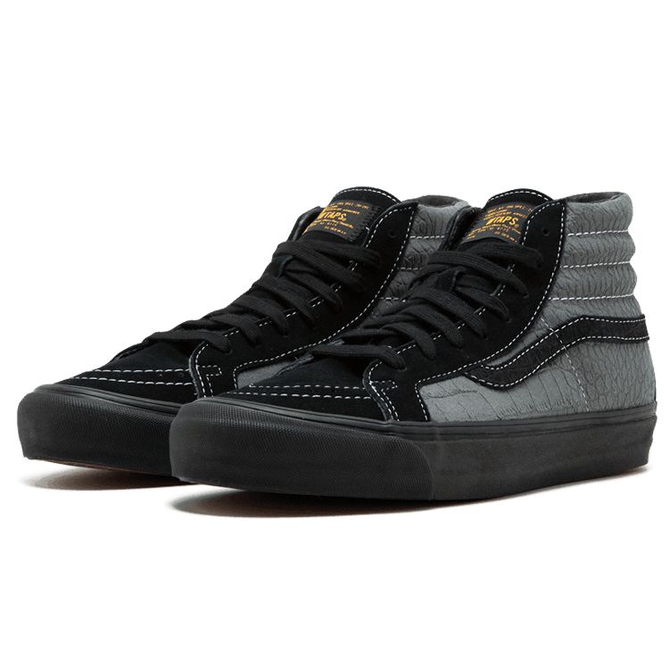 Vans OG Sk8-Hi LX WTAPS Unisex Sneakers Black Dark-Grey VN000OZEGW7