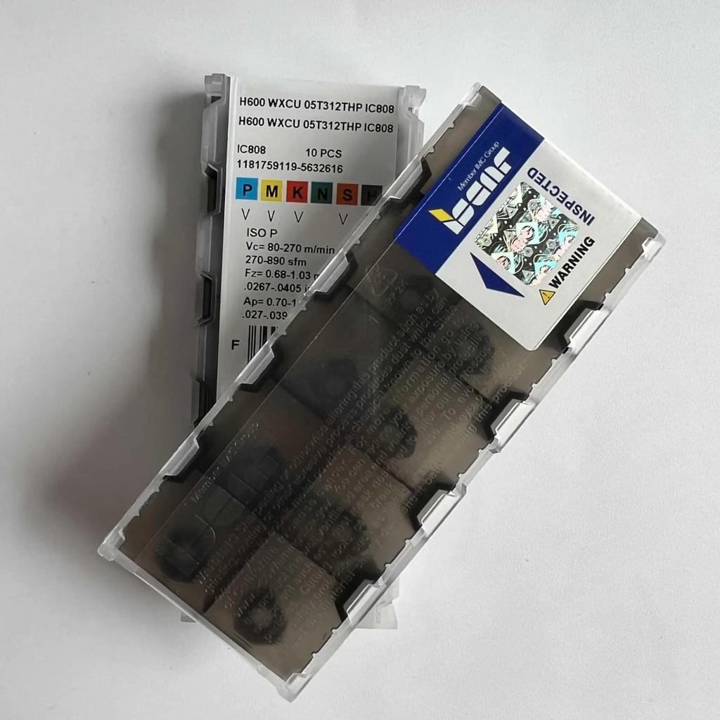 H600WXCU05T312THP IC808 /Industrial indexable Carbide Inserts 10 PCS