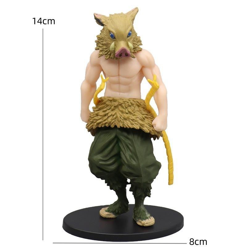 Hot Demon Slayer Anime Figure Tanjirou Agatsuma Zenitsu Kyoujurou Anime Model Action Figure PVC collection Toy for Kids Gift