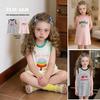 European & American Children's Sleeveless T-shirt Dresses 2026: New Casual Baby Pajama Dresses