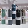 500ML Stainless Steel Vacuum Flask Gift Set Office Business Style Thermos Bottle Outdoor Hot Water Thermal Insulation Couple Cup