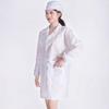 Anti-static White Cleanroom Suit for Food Workshop & Electronics Factory