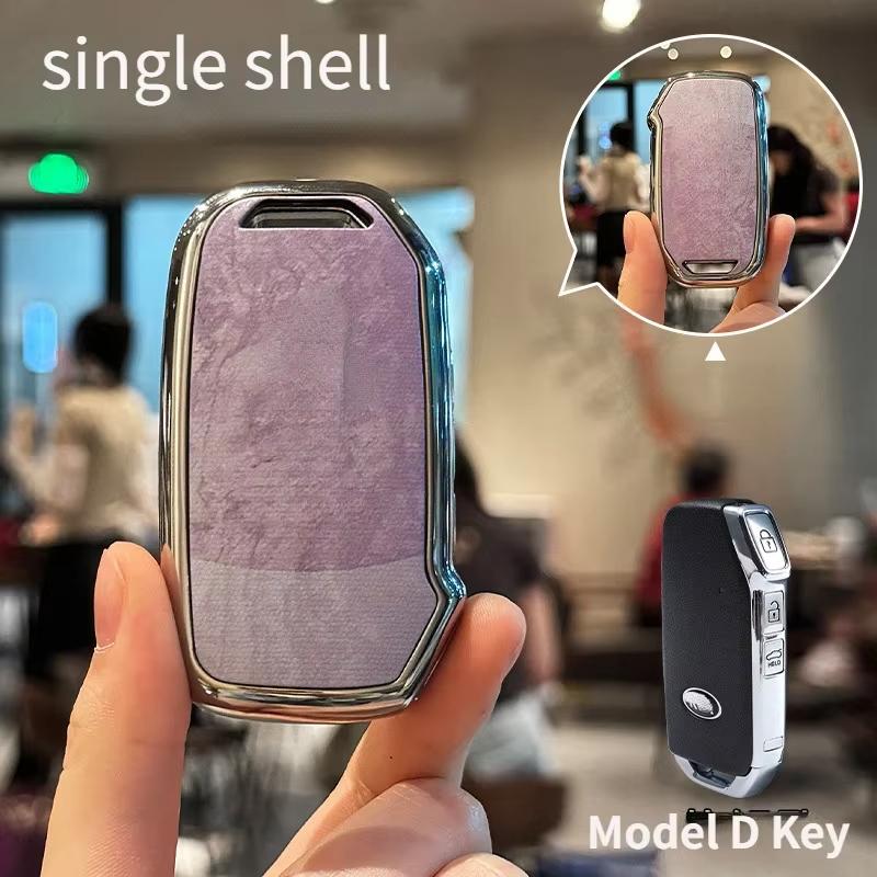 Suitable for Kia TPU key cover marble pattern K3 Sportage R K5/K2Seltos KX3 car key full package protection shell