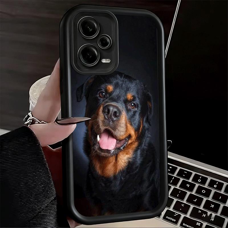Rottweiler Dog Soft Phone Case for Xiaomi Redmi Note 15 14 13 12 11 Pro Plus 10S 11S 4G 11T 5G Shell Silicone Funda