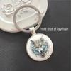 Wolf Wildlife Park Time Gem Keychain & Car Pendant