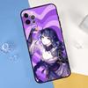 Baal Genshin Impact Game Phone Case For iPhone 16 Pro 15 Pro 11 13 14 Pro Max 12 Mini XR 16 15 Plus 16e Cover Shell