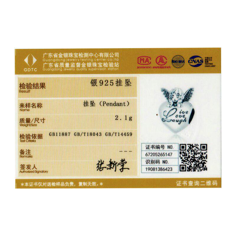 Bamoer Genuine 925 Sterling Silver Thanksgiving Angel Oxidized Silver Charm for Original Luxury Brand Female Jewelry