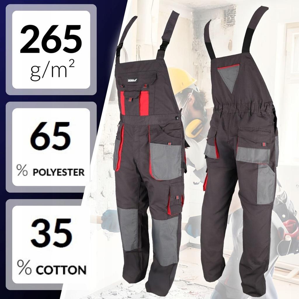 Dedra Long Protective Bigbangs Work Trousers Size /56 Men' 1 Pc