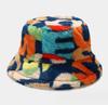 2023082066   Numbers Letters Colorful Fleece Bucket Hats 9 Colors