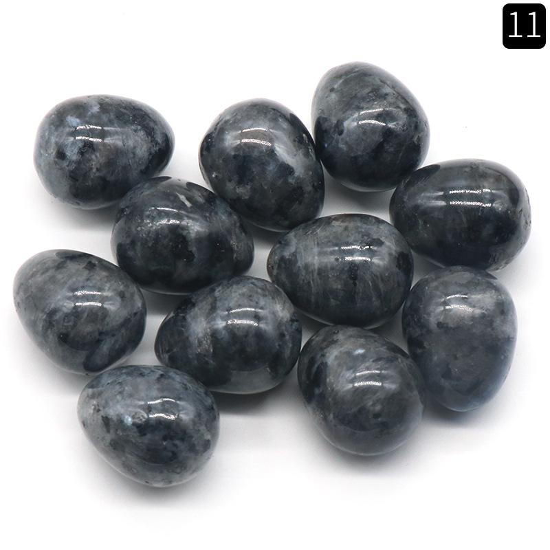 

Яйцевидная форма 20 мм кристалл агатовый камень мини-яйцо внутреннее украшение для дома 1pc