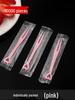 Shixun Individually Wrapped Heart-Shaped Plastic Fruit Forks