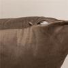 45X45CM Brown Throw Pillow Cover Simple Versatile Stamping Waist Cushion Cover Decor Home Decorative Pillowcase