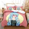 Cool Icon Teru Momijiyama Graphic SHY Anime Bedroom Decor Bedding Duvet Cover + 2 Pillowcases Shonen Anime Fan Room Decor