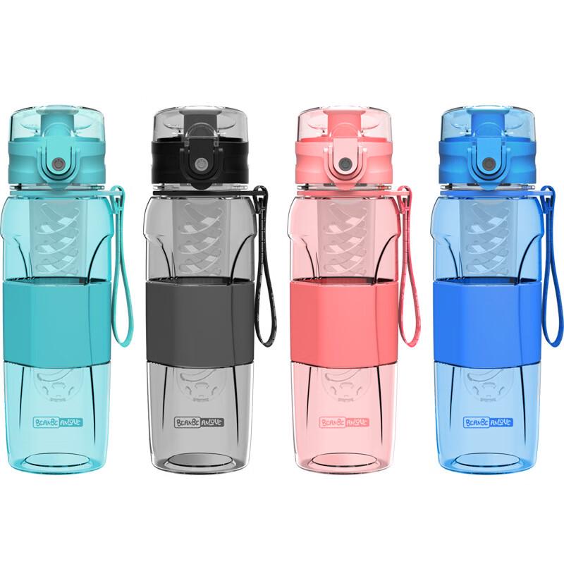 BEANBEANLOVE Portable Sports Water Bottle with Filter
