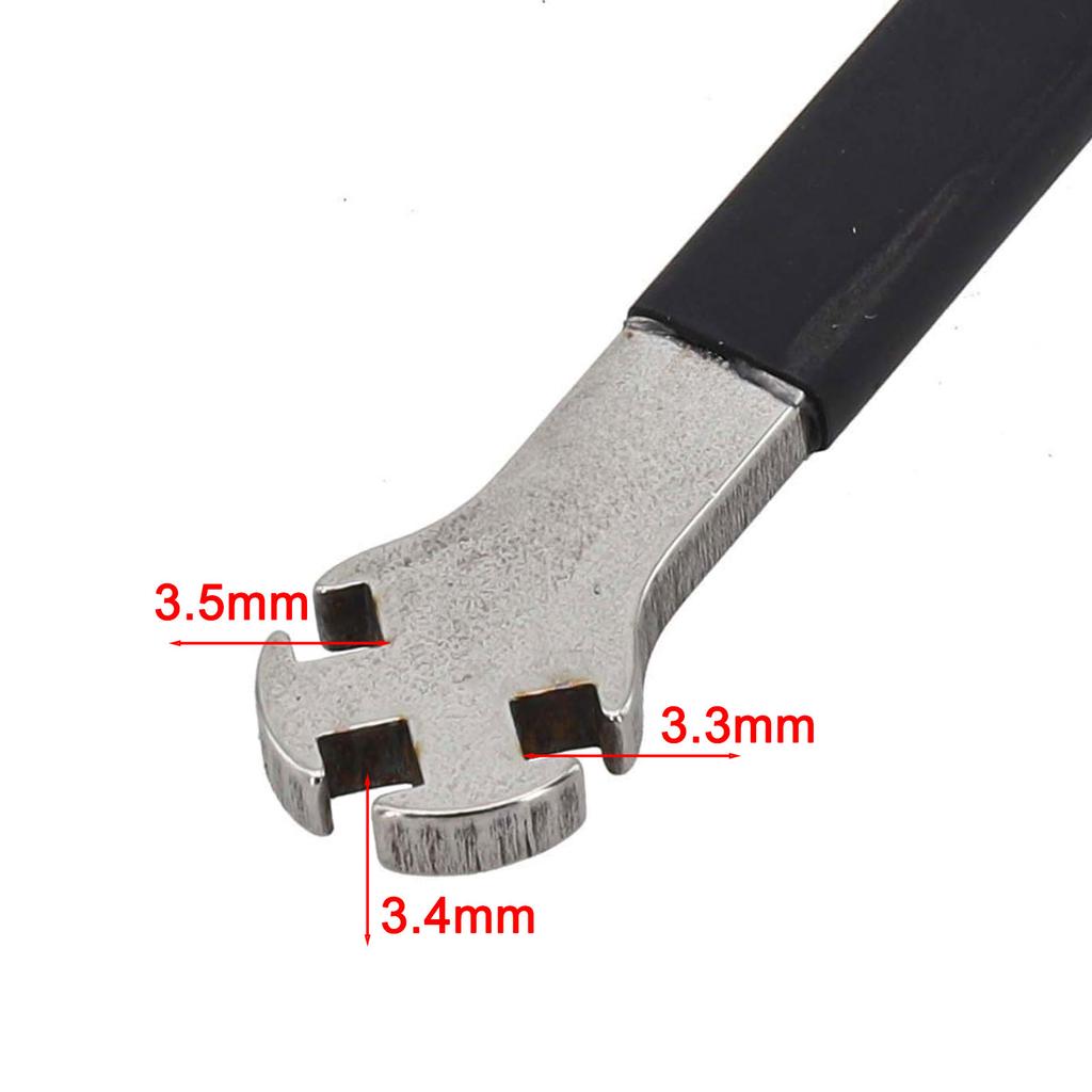 Bike Spoke Wrench Wheel Spanner Bike Fastening Correction Device Repair Tool