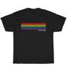 Camiseta Unisex Orgulho LGBT LGBTQ+ Mês da Conscientização O Amor Vence Arco-Íris Igualdade