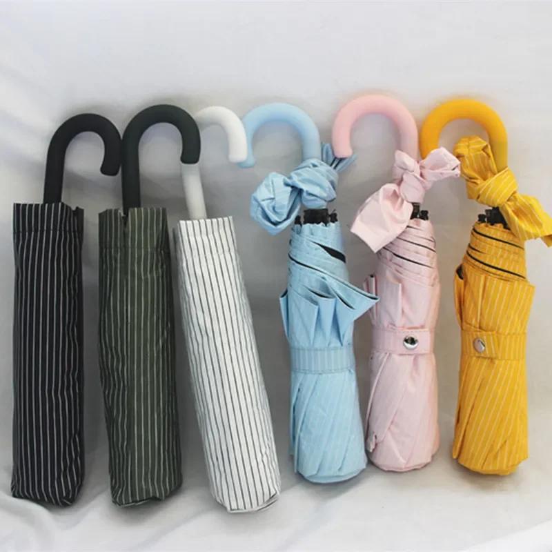 Pěkný deštník pro slunce Sluneční blokující deštník Přenosný vinylový opalovací krém se snadno přenáší Umbrella Cane pro ženy