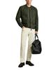 Men Jacket Suede Stylish Handmade Genuine New Green Lambskin Biker Soft Wear Fit