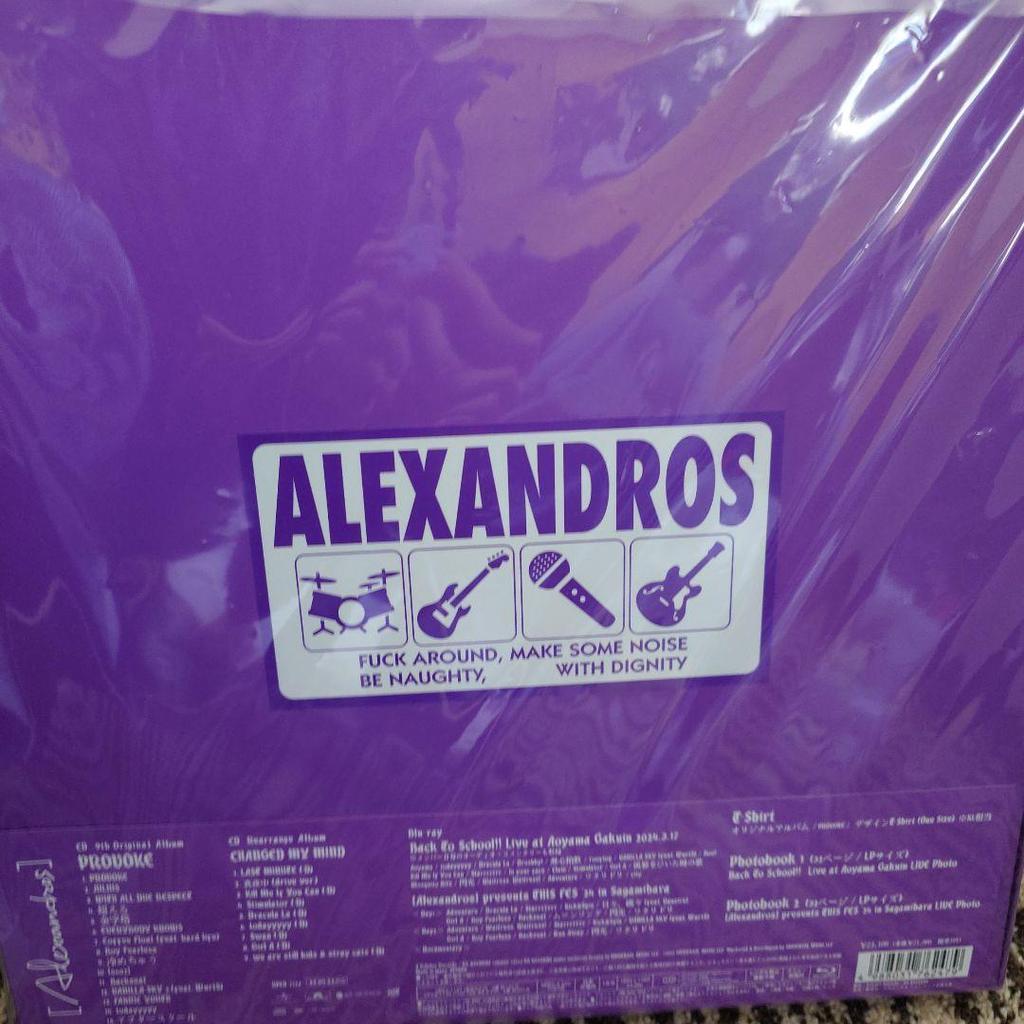 [USED] PROVOKE [Alexandros] Commemorative Edition