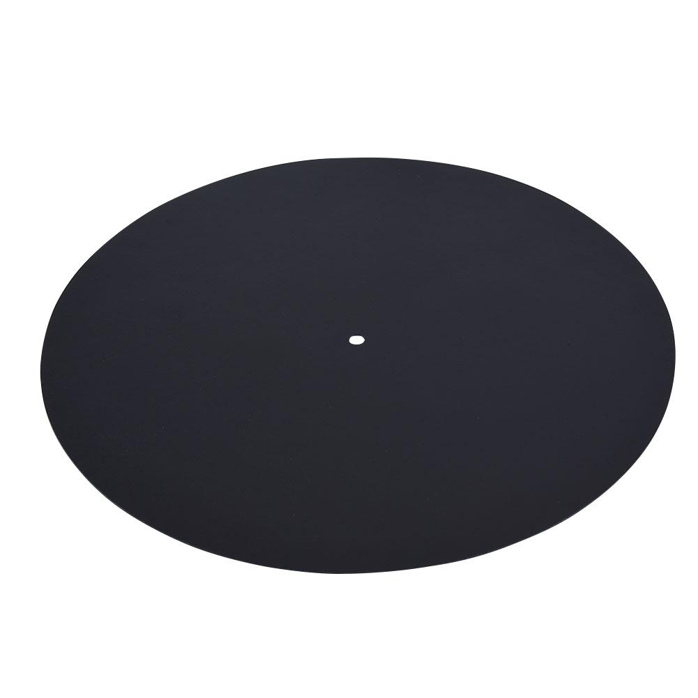 Antistatisches Vinyl Plattenspieler Schallplattenpad Antistatische Flache Weiche Echtleder Matte Slipmat (1,5 mm)