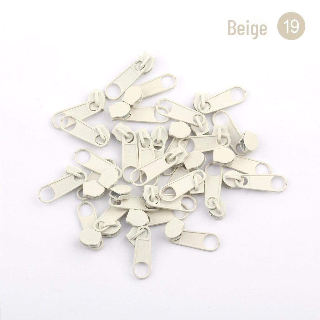 Colorful No. 3 Metal Zipper Pulls for Textile and Clothing
