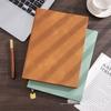 Heavy Duty B5 Notebook with Soft Lychee Grain Leather Cover for Business Meetings