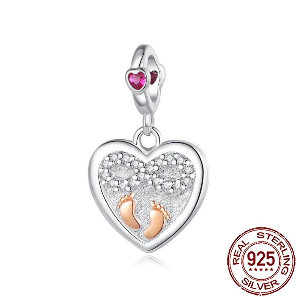 New Charms Copper Dream Catcher Cross Clover Angle Wing Heart Beads Fit Origina Bracelet Necklace Diy Jewelry