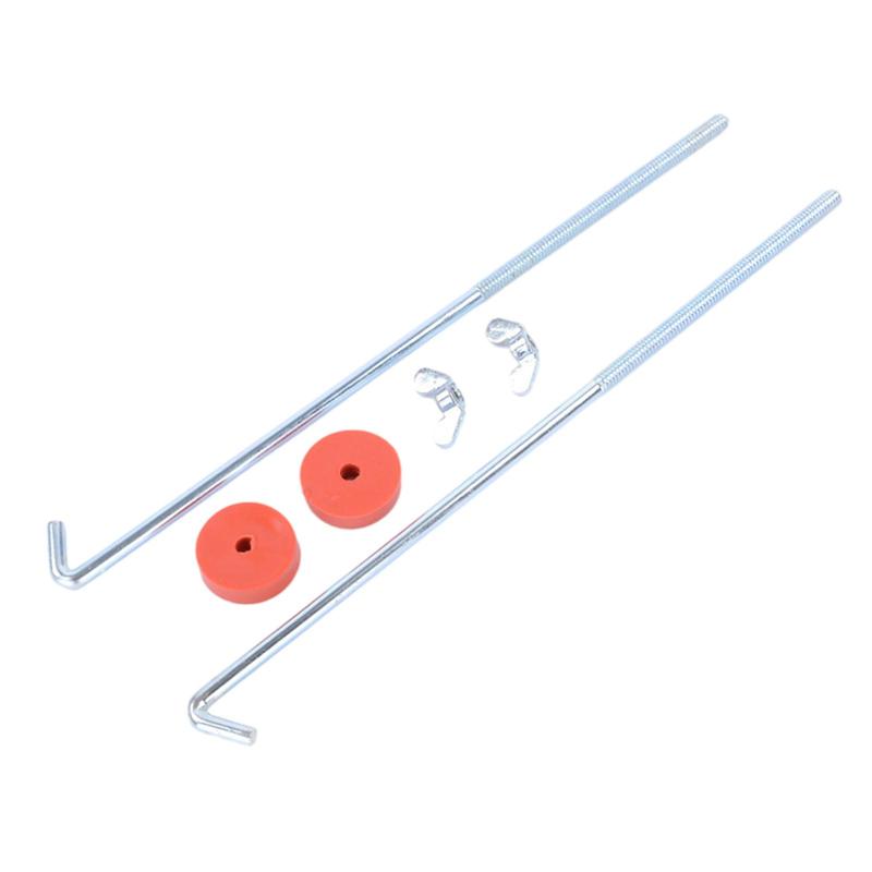 

Durable Metal Auto Battery Tie Down Mount Bracket J Bolts Universal Battery Holder Rods Nuts Set for Truck SUV Car Battery Tray