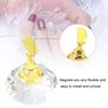 6pcs Tips Stand Holder Alloy Art Rhinestone Display Tip Holder Salon DIY Practice Manicure Tool