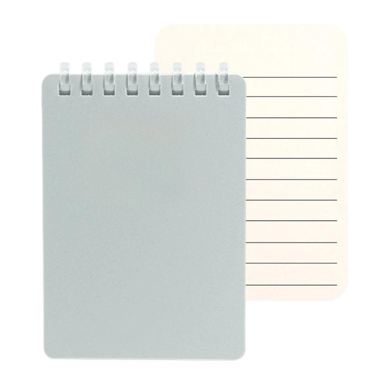Pocket Size Notebook 128 Pages Soft Coil Binding Notebook Lined/Dotted/Gridded/Unruled for Daily Writing Note Taking