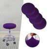 2Pcs Barstool Covers Round Washable Durable Soft Elastic Polyester Stool Slipcover Seat Covers for 12 Bar