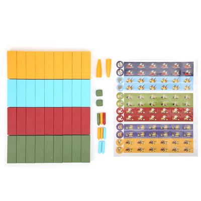 Children Educational Plastic Blocks Stacking Game Tumbling Tower Balancing Board Set