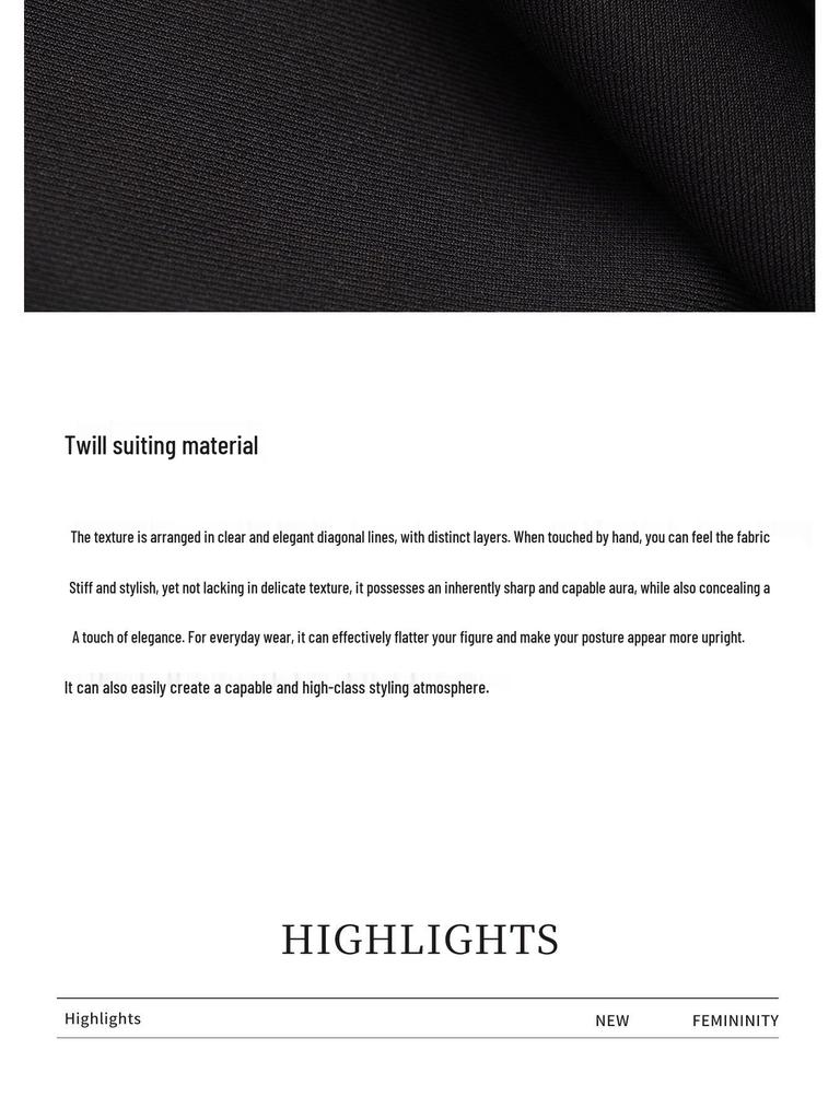 Nanyou Women's Professional Waist-Cinched Suit Jacket for Business and Commute - Autumn/Winter Collection