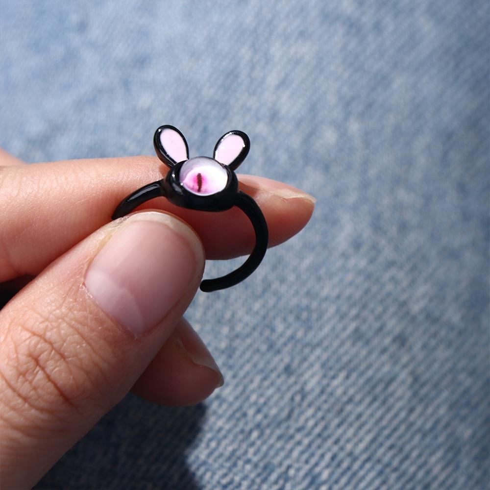 Niche Design Finger Ring Zinc Zinc Alloy Women Opening Ring Harajuku Ring Korean Style Ring Fashion Jewelry