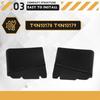 Pair of T4N10178/79 Jaguar XE Sealing Caps