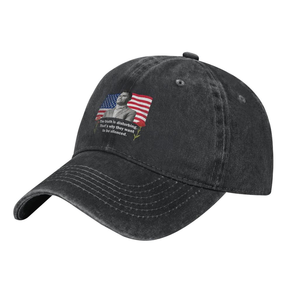 Charlie Kirk Freedom Blood Baseball Caps Distressed Washed RIP Headwear Unisex Style Outdoor Activities Adjustable Fit Hats Cap