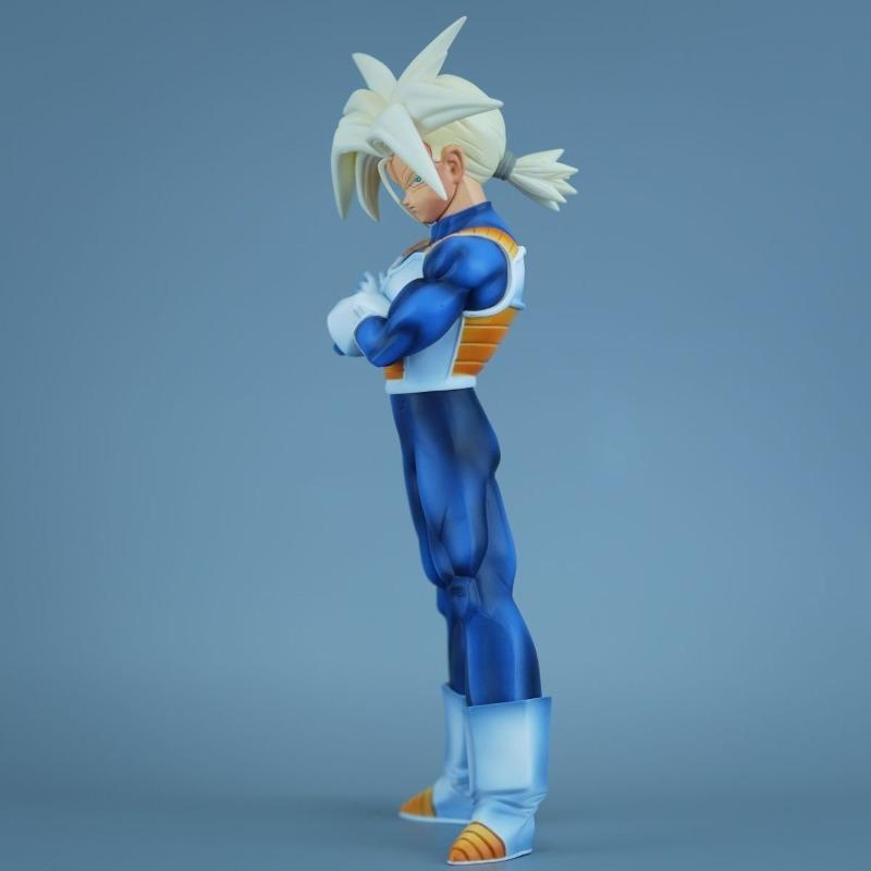 Figura de Acción Super Saiyan Trunks del Futuro de Anime Dragon Ball Z Estatua de PVC Colección Decoración de Escritorio Modelo Juguete Adorno
