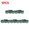 1-10pcs Mini 18650 Charging Module LED Dual USB 5V2.4A 2A /1A Micro/Type-C USB Mobile Power Bank Lithium Battery Charger Board
