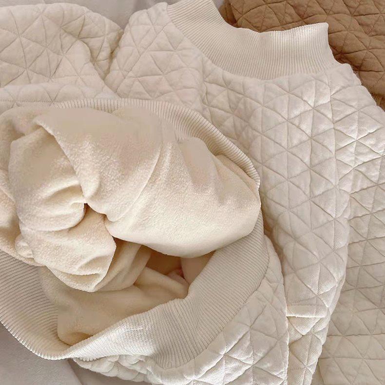 

Высококачественный мягкий хлопковый пуловер-свитшот для детей - Модная зимняя верхняя одежда 80