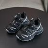 Children's Sports Shoes 2025 Spring New Boys Mesh Dad Shoes Breathable Casual Shoes Rotating Button Girls Shoes