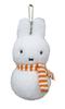 Miffy Snowman Mascot Keychain Plush Toy