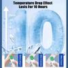 -Gel Sheets For Fever Relief - Instant Cold Compress Patches For Kids & Adults