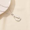 O Chain Around Neck Necklace Waterproof Stainless Steel Conch Shell Starfish Pendant Necklaces For Women Men Accessories Jewelry