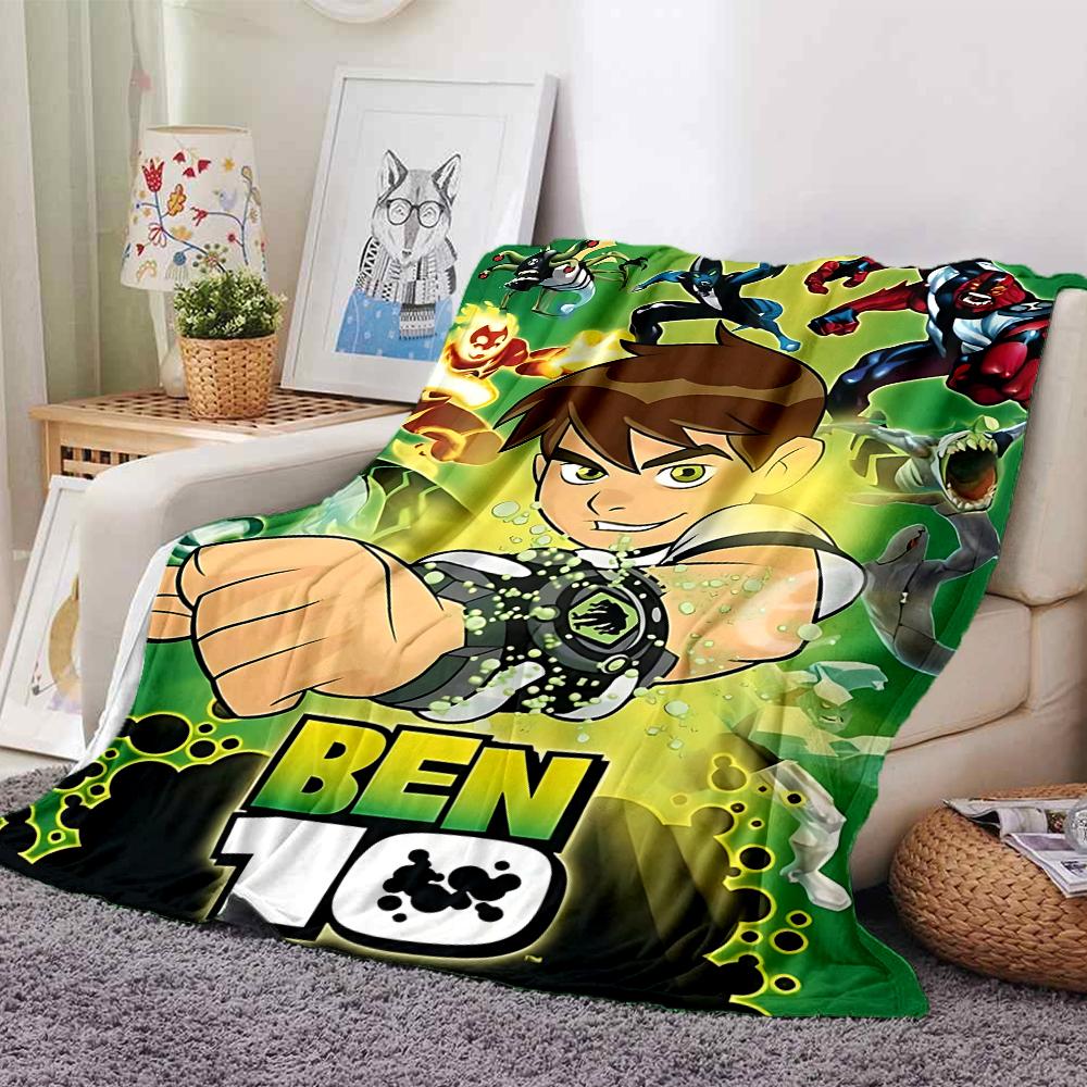 Ben Alien Adventures Blanket Soft Throw Blanket For Home Bedroom Bed Sofa Travel Office Solid Christmas Blanket