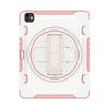 For iPad Pro 13 (2025)/13 (2024) Case Kickstand PC + TPU Shockproof Tablet Cover with Hand Strap/Pen Slot